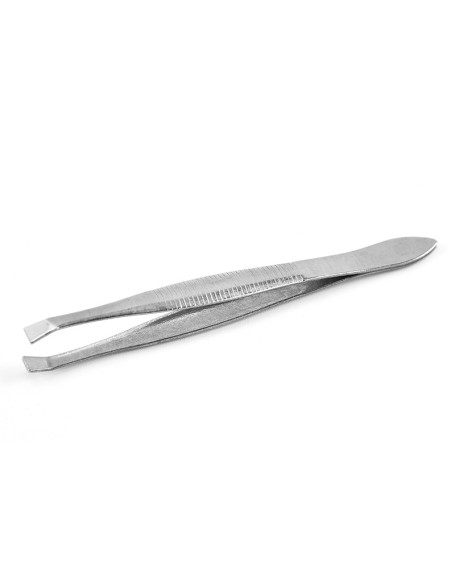 Stainless steel oblique half-gold eyebrow clip Eyebrow tweezers hair trimmer Eyebrow clip