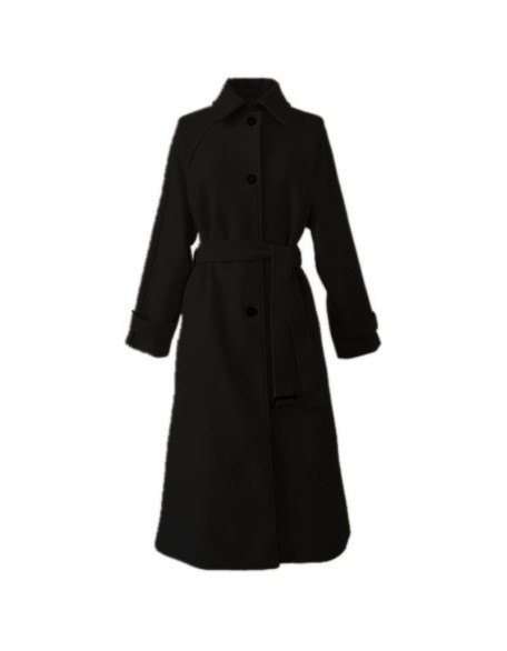 Cotton Thickened 2024 Winter Korean Edition Medium Length Loose and Slimming Woolen Coat Women's Autumn Woolen Coat