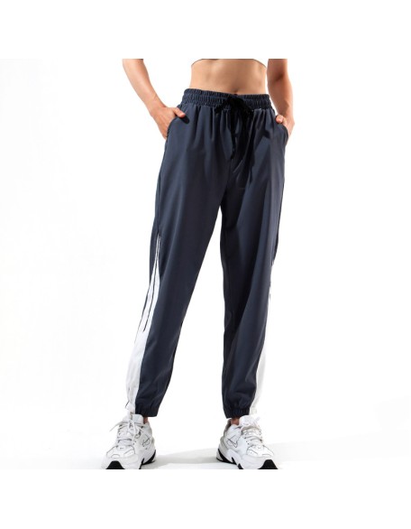 Sweatpants Women's loose bunched feet Haren pants thin spring and summer quick dry running fitness pants high waisted yoga pants casual wear