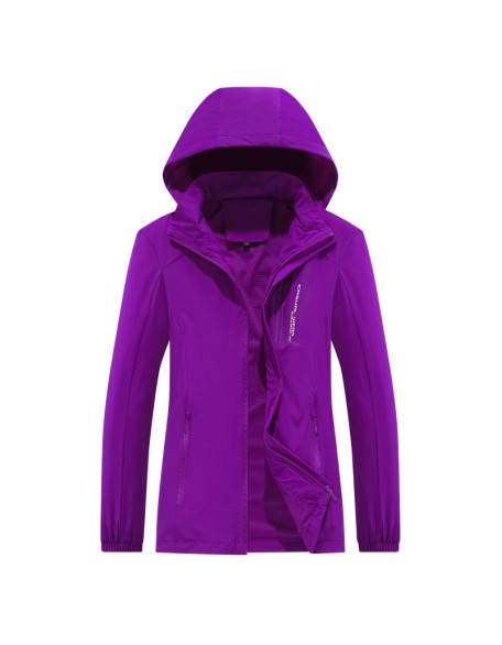 Cross border outdoor storm jacket women's spring windproof thin leisure sports jacket waterproof climbing clothing fashion brand storm jacket