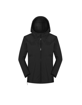 Light Outdoor new waterproof windproof anti-fouling rushing jacket women cardigan hooded Slim hiking camping mountaineering clothing